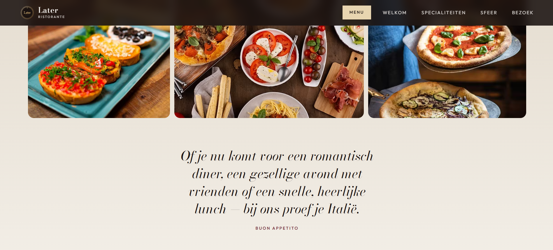 Ristorante Later screenshot